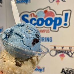 Blue Aggie mint and salted caramel Blue Aggie mint and salted caramel