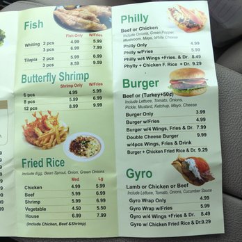 Wings Time - Inside menu - Chicken Wings Near Me - Lithonia, Georgia