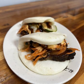 Miso Ramen Bar - Bao Pork Belly Buns (2) - Ramen Near Me - Cary, North Carolina Miso Ramen Bar - Bao Pork Belly Buns (2) - Ramen Near Me - Cary, North Carolina