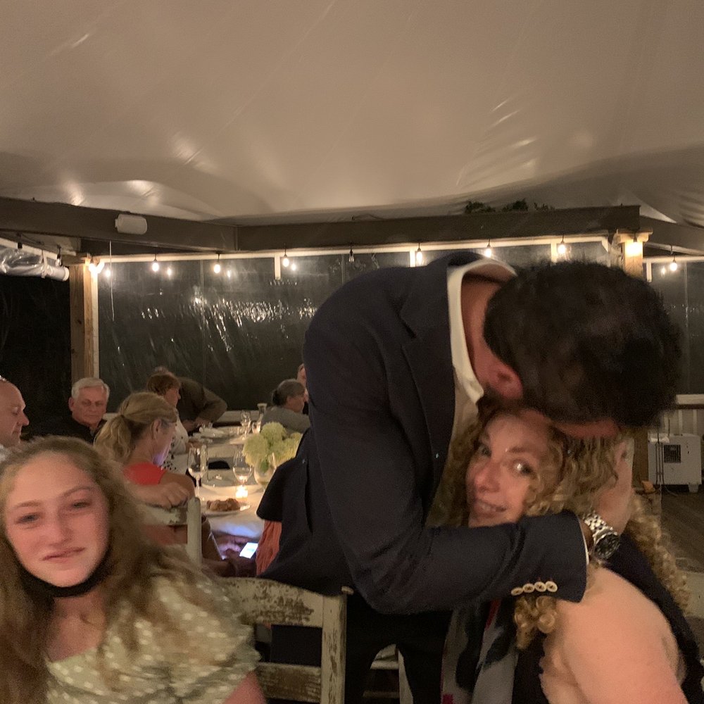 Atria - The groom overcome with joy - New American Near Me - Edgartown, Massachusetts Atria - The groom overcome with joy - New American Near Me - Edgartown, Massachusetts