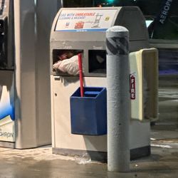 Chevron Canada Limited - Overflowing garbage bins