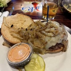 Pepper Jack burger