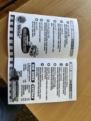 Menu photo 2 Zarley's Subs & Ice Cream Sapulpa, OK Menu photo 2 Zarley's Subs & Ice Cream Sapulpa, OK