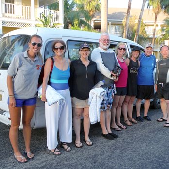 SPE Dive School - Our group in front of our resort in Grand Cayman - Scuba Diving Near Me - Chevy Chase, Maryland