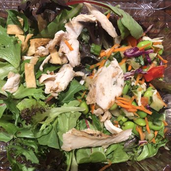 Corner Bakery Cafe - Sad amount of chicken :( - Bakeries Near Me - San Diego, California