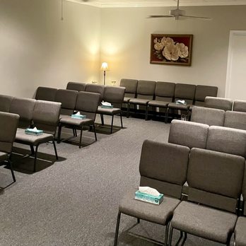 Integrity Funeral Care - A view of our chapel / viewing room. - Cremation Services Near Me - Houston, Texas Integrity Funeral Care - A view of our chapel / viewing room. - Cremation Services Near Me - Houston, Texas