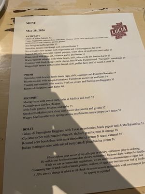 Menu photo 1 Lucia Dallas, TX