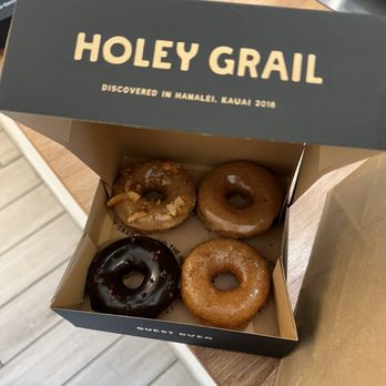 Holey Grail Donuts - Tasting Box (4 pack) live they are so fresh!! - Donuts Near Me - Long Beach, California Holey Grail Donuts - Tasting Box (4 pack) live they are so fresh!! - Donuts Near Me - Long Beach, California