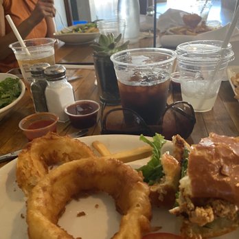 Benchmark Eatery - Rings, chicken Sand - New American Near Me - Santa Barbara, California