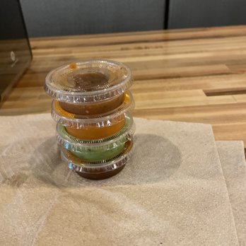 Taco Bamba - Get the salsas while you wait for your food - Tacos Near Me - Rockville, Maryland Taco Bamba - Get the salsas while you wait for your food - Tacos Near Me - Rockville, Maryland