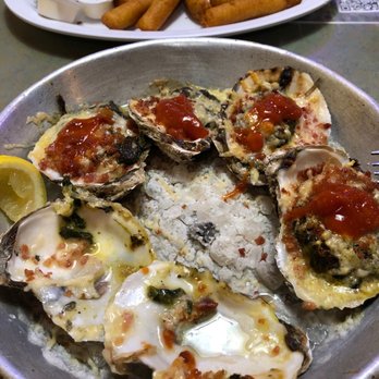 Texas Pit Oyster Bar - Good Rockefeller oyster - Seafood Near Me - Fort Worth, Texas Texas Pit Oyster Bar - Good Rockefeller oyster - Seafood Near Me - Fort Worth, Texas