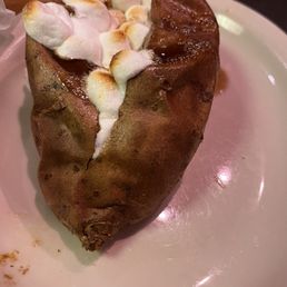 Loaded sweet potato