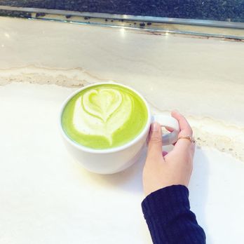 Urth Caffé - Orange - Rising Sun Matcha Latté - Coffee & Tea Near Me - Orange, California