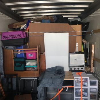 Great Day Movers - Moving those two storage units into one truck - Movers Near Me