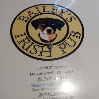 Bailey’s Irish Pub - American Near Me - Leavenworth, Kansas Bailey’s Irish Pub - American Near Me - Leavenworth, Kansas
