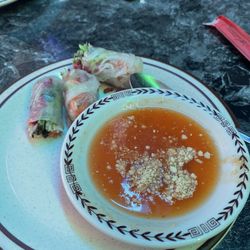 Dry spring rolls