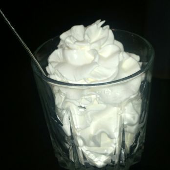 Puffin's Restaurant - Side of whipped cream for my waffle :) - New American Near Me - Millbury, Massachusetts