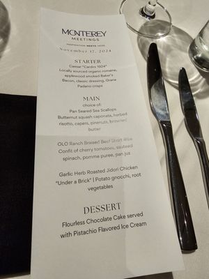 Menu photo 4 Montrio Monterey, CA