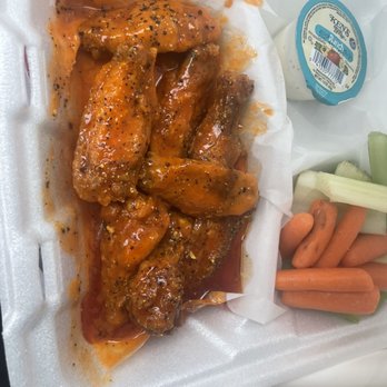 Wing Depot - Hot w/ lemon pepper sprinkles wings only - Chicken Wings Near Me - Jackson, Georgia Wing Depot - Hot w/ lemon pepper sprinkles wings only - Chicken Wings Near Me - Jackson, Georgia