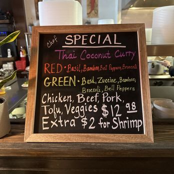 Asian Noodle Bar - Specials for today - Thai Near Me - Albuquerque, New Mexico