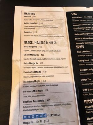 Menu photo 3 Rival Pittsburgh, PA