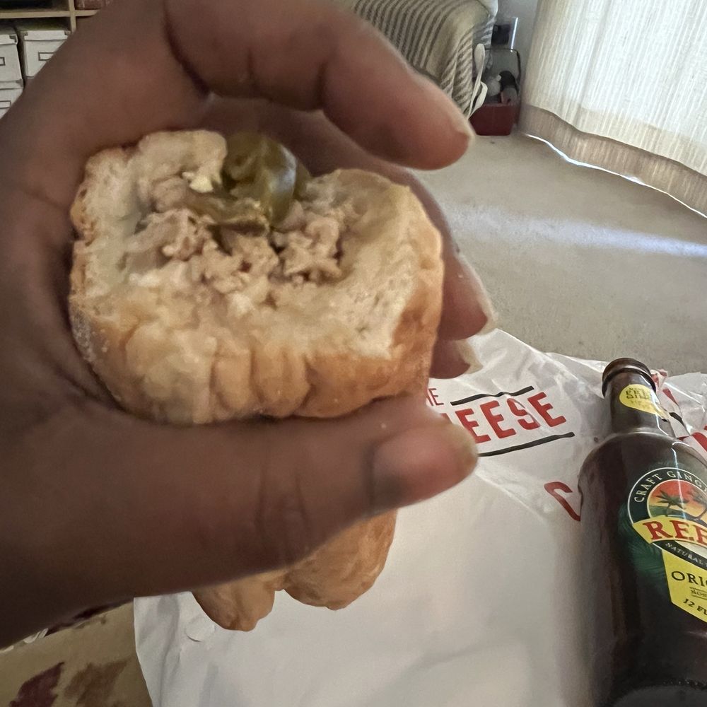 The Cheese Steak Shop - I have small hands smh - Sandwiches Near Me - Oakland, California The Cheese Steak Shop - I have small hands smh - Sandwiches Near Me - Oakland, California