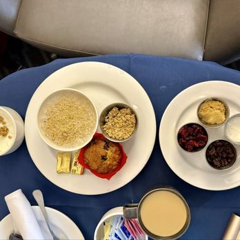 Hilton Mystic - Steel Cut Oats with Yogurt and Accoutrements - Hotels & Travel Near Me - Mystic, Connecticut