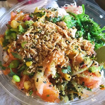 Poke Salad Bar - Everything - Poke Near Me - Pasadena, California Poke Salad Bar - Everything - Poke Near Me - Pasadena, California