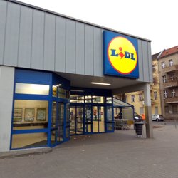 LiDL - Eingangsfront