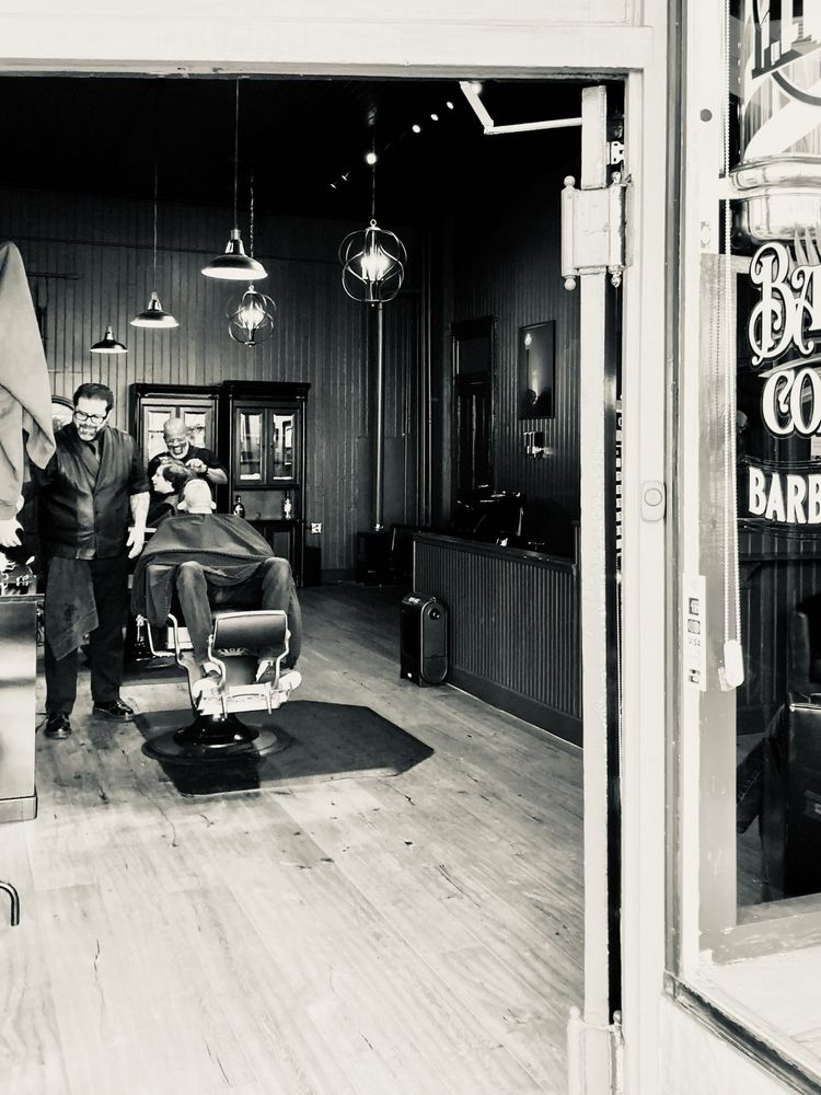 Barbery Coast Barber Shop Logo