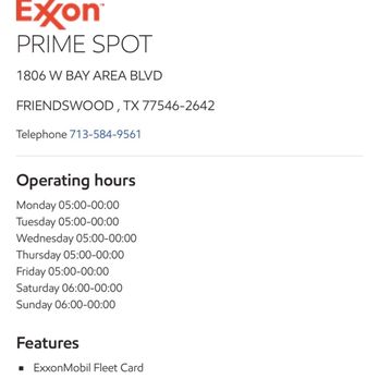 Prime Spot Exxon - From exxon's website - Gas Stations Near Me - Houston, Texas Prime Spot Exxon - From exxon's website - Gas Stations Near Me - Houston, Texas