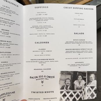 RITA'S PIZZA & PROVISIONS - CLOSED - Updated December 2025 - 55