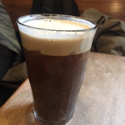 Cold brew with lemon