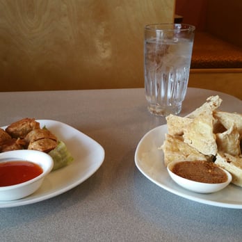 Thai Villa - Hoy jaw and fried tofu starters with sweet and spicy sauce - Thai Near Me - Raleigh, North Carolina Thai Villa - Hoy jaw and fried tofu starters with sweet and spicy sauce - Thai Near Me - Raleigh, North Carolina