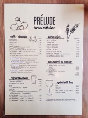 Menu photo 8 Prélude Saint-Gilles, BRU
