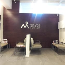 Midtown Women's Center - Brand spanking new waiting area. Feels like an art gallery.