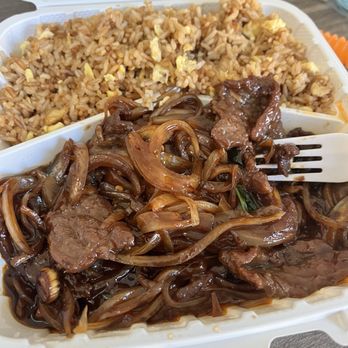 Chef K - Mongolian Beef lunch special - Chinese Near Me - Temecula, California
