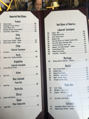 Menu photo 1 The Gourmet Room Laughlin, NV