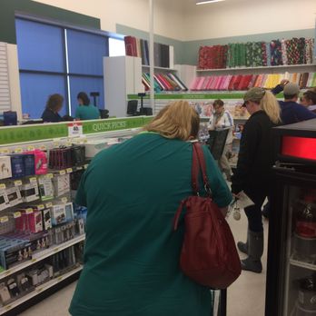 JOANN Fabric and Crafts - Always one cashier no matter how long the line. Gotta love it. - Fabric Stores Near Me - Fredericksburg, Virginia JOANN Fabric and Crafts - Always one cashier no matter how long the line. Gotta love it. - Fabric Stores Near Me - Fredericksburg, Virginia