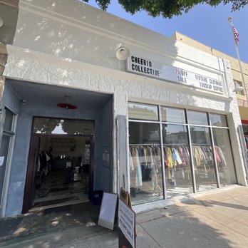 Cheerio Collective - Outside of stone front and store sign - Used, Vintage & Consignment Near Me - Los Angeles, California Cheerio Collective - Outside of stone front and store sign - Used, Vintage & Consignment Near Me - Los Angeles, California