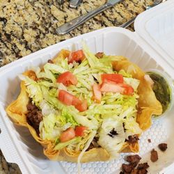 Los Aztecas Mexican Restaurant - Steak Bowl.