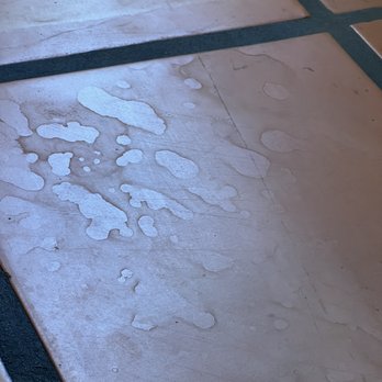 Green Frog Cleaning - Cleaning products were either not used or else not rinsed. Markings like this left all over the tile floor. - Home Cleaning Near Me - La Mesa, California Green Frog Cleaning - Cleaning products were either not used or else not rinsed. Markings like this left all over the tile floor. - Home Cleaning Near Me - La Mesa, California