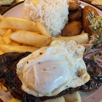 INCA Social - BISTEC A LA POBRE - Peruvian Near Me - Vienna, Virginia INCA Social - BISTEC A LA POBRE - Peruvian Near Me - Vienna, Virginia