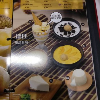 Flaming Kitchen - Durian dessert menu - Asian Fusion Near Me - Scarborough, Ontario Flaming Kitchen - Durian dessert menu - Asian Fusion Near Me - Scarborough, Ontario