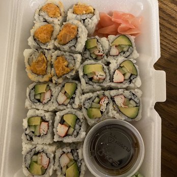 Sakura Sushi Depot - Part of Family Tray B - Japanese Near Me - New Brunswick, New Jersey