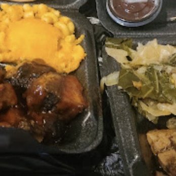 Alabama Que - Pork Tips Dinner and Brisket Dinner - Soul Food Near Me - Cincinnati, Ohio