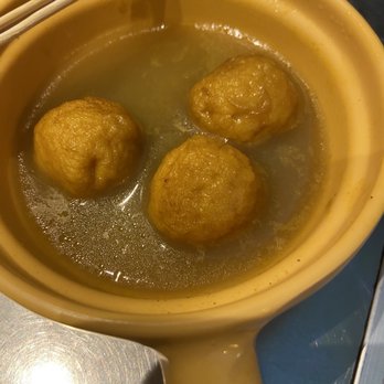 Dessert Republic - Curry Fish Ball (Half eaten) - Chinese Near Me - San Mateo, California