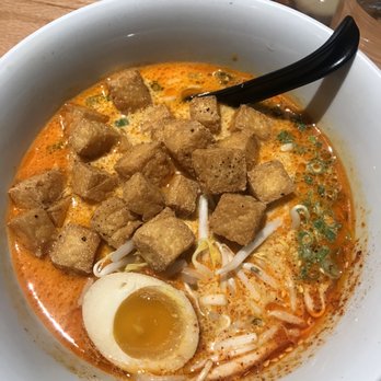 Uncle - Spicy chicken ramen subbed with crispy tofu - Ramen Near Me - Denver, Colorado Uncle - Spicy chicken ramen subbed with crispy tofu - Ramen Near Me - Denver, Colorado