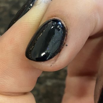 Excel Nails - Missing top coat in areas - Nail Salons Near Me - Folsom, California