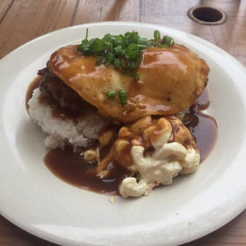 Aloha Mixed Plate - Loco Moco--yummy! - Hawaiian Near Me - Lahaina, Hawaii Aloha Mixed Plate - Loco Moco--yummy! - Hawaiian Near Me - Lahaina, Hawaii
